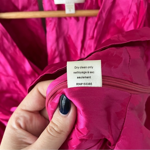 Ronny Kobo Pink Eugina Silk Blend Blouse Small NWOT - Picture 6 of 8